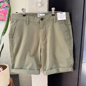 Topman Olive Skinny Shorts NWT
